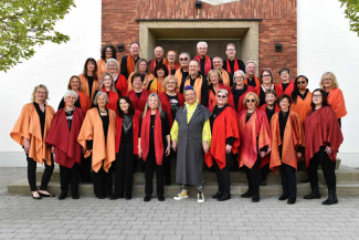 Chorbild des Oberasbacher Gospelchors