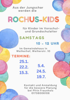 Programm der Rochus-Kids